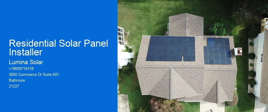 Residential Solar Panel Installer