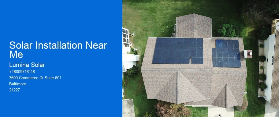 Solar Installation Near Me