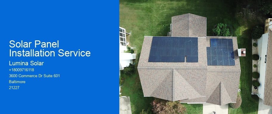 Solar Panel Installation Service